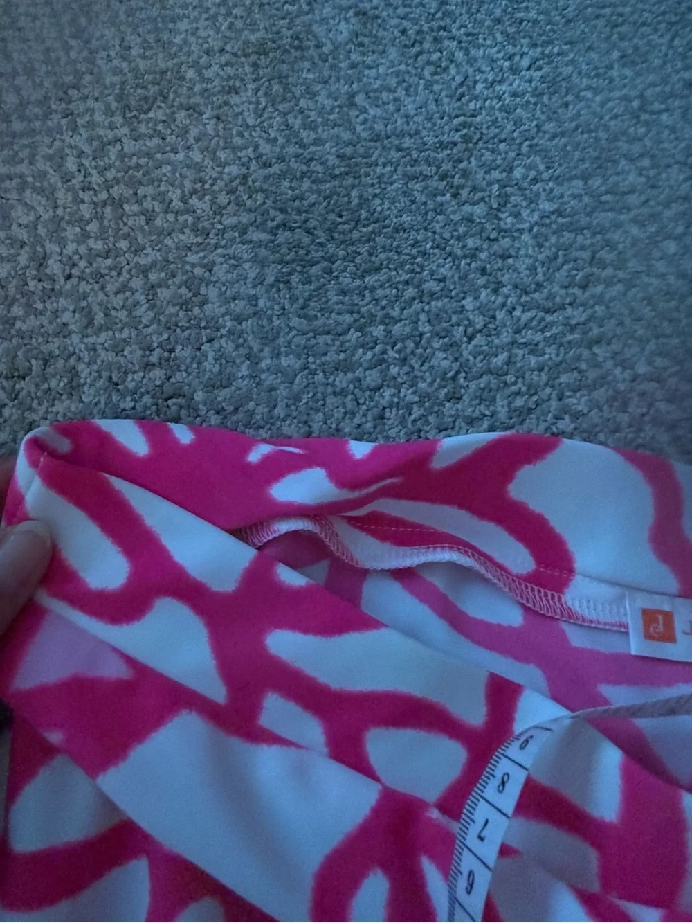 Jude Connally Trixie Pant Pink and White Coral